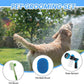 Dog Wash Hose Attachment, 10-in-1 Spray Mode Pet Shower Soap Sprayer with Grooming Comb Rubber Brush, Hose Nozzle with 100cc Soap Dispenser, for Watering, Car Wash, Dog and Horse Showering (Blue)