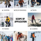 FREE SOLDIER Men's Outdoor Softshell Fleece Lined Cargo Pants Snow Ski Hiking Pants with Belt