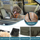 Petsfit Dog/Cat Booster Seat with Pockets, small dog car seat for Cars, Trucks and SUVs (Small, Dark Brown)
