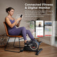 Sunny Health & Fitness Dual Function Under-Desk Bike Trainer, Mini Exercise Machine for Senior Training, Arm/Leg Cardio Cycle Workout, Optional Magnetic, Motorized w/Free SunnyFit App Connection