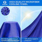 Sukeen Cooling Towel (40"x12"),Ice Towel,Soft Breathable Chilly Towel,Microfiber Towel for Yoga,Sport,Running,Gym,Workout,Camping,Fitness,Workout & More Activities