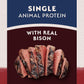 Natural Balance Limited Ingredient Adult Grain-Free Dry Dog Food, Reserve Sweet Potato & Bison Recipe, 4 Pound (Pack of 1)
