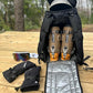 5th Element 60L Boot Bag Backpack for Ski, Snowboard, Skates, Travel & Accessories