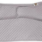 ECP Equine Comfort Products Thermoregulating Western Saddle Pad, Machine Washable Contoured Fit, Water Absorbing, Therapeutic, Shock Absorbing with Adjustable Memory Foam Shims