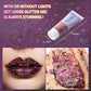 DAGEDA Halloween Body Glitter Gel, Face Glitter Body Gel Sequins Shimmer, Halloween Decor Makeup Chunky Glitter for Face Hair Nails, Holographic Cosmetic Laser Powder Festival Glitter Makeup 50ml