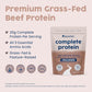 NativePath Complete Beef Protein Powder Isolate – Grass-Fed, Pasture-Raised, Dairy & Lactose Free, Gluten Free, Zero Sugar, MCTs & Amino Acids – 20g Protein, Chocolate Flavor, 30 Servings