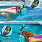 W WSTOO Full Face Snorkel Mask Adults,Suitable for Beginners Dry Top Snorkeling Gear,Can Your Mouth or Nose to Breathe,180 Degrees Panoramic View,Anti-Fog Anti-Leak,Summer Travel and Vacationing Gifts