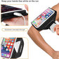 Running Armband with Earphone Bag Cell Phone Armband for iPhone 16 15 Pro 14 Plus 13 11 XR XS, Galaxy S24/S10 Water Resistant Sports Phone Holder Case & Zipper Slot Car Key Holder for 6.9 inch Phone