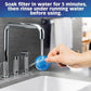 PET STANDARD Replacement Water Filter & 4 Pack Replacement Pre-Filter Sponges Compatible with PETLIBRO® 50oz/1.5L Automatic Ceramic Pet Fountain PLFF004, Pack of 8