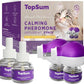 Cat Pheromones Calming Diffuser: Premium Pheromone Diffuser for Cats - Cat Pheromones Diffuser - Cat Calming Diffuser - Cat Calming Pheromone Diffuser, 2 Pack (Purple)