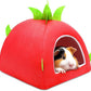 UPINS Guinea Pig Hideout,Guinea Pig Bed Washable Small Animal House Cage Accessories for Chinchillas Hamsters Hedgehogs Ferrets Bearded Dragons and Rats