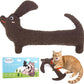 Cat Toy, Refillable Catnip Kicker Toy for Small, Medium, and Large Breeds, Cute with Soft Crinkle Pillow Toy, Fun for Indoor Kitten Kitty Chew and Play - 15 Inches