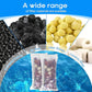 15PCS Media Bags for Aquarium, Extra Fine Mesh Bag Reusable Nylon Net Aquarium Filter Bags with Plastic Zipper for Extra Fine Resins Filter, 2.4 x 4 Inch