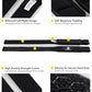 Fitgriff® Lifting Straps & Wrist Wraps (Bundle) Superior Support for Weightlifting & Gym Workouts - for Men and Women