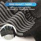 BAMBOO COOL Men's Ankle Socks Athletic Cushioned Moisture Wicking, Running Socks Arch Support Breathable, Heel Tab 8 Pack