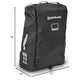 UPPAbaby Travel Bag for Vista and Cruz Strollers - Includes TravelSafe Program Coverage, Inner Wheel Bag and Storage Pocket - Smooth Wheels, Handles + Durable Design