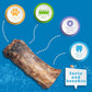 Jack&Pup Rib Bones for Dogs, All Natural Beef Bones for Dogs, Single Ingredient Bone Marrow, Dog Rib Bone Bites (24 Oz Bag)