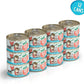 Weruva B.F.F. Play - Best Feline Friend Paté Lovers, Aw Yeah!, Salmon & Tuna Tuck Me in with Salmon & Tuna, 2.8oz Can (Pack of 12)