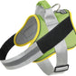 Bolux Dog Harness, No-Pull Reflective Dog Vest, Breathable Adjustable Pet Harness with Handle for Outdoor Walking - No More Pulling, Tugging or Choking (X-Small (Pack of 1), GreenYellow)