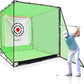 Golf Practice Hitting Nets for Backyard Driving Indoor Use Heavy Duty Practice Golf Driving Nets for Backyard Premium Portable Golf Impact Nets Cages with Frame