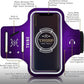 TRIBE Water Resistant Cell Phone Armband Case Running Holder for iPhone Pro Max Plus Mini SE (13/12/11/X/XS/XR/8/7/6/5) Galaxy S Ultra Plus Edge Note (21/20/10/9/8/7/6/5) Adjustable Strap & Key Pocket