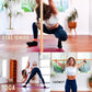 5ft Yoga Stick Made from Natural Bamboo - Yoga Dowel, Mobility and Exercise Stick for Workout, Stretching, Flexibility, Balance, Physical Therapy | Posture Correction | Lightweight & Sturdy