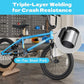 67i Boys BMX Bike 18/20 Inch Ages 8-12 Kids Bicycle with Front Rear U Brake Adjustable Seat Iron Fork 2.09" Wide Tires