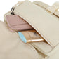 Kalesi Gym Duffle Bag Backpack 4-Way Waterproof with Shoes Compartment for travel Sport Hiking laptop (Sea salt white)