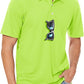 MAGCOMSEN Men's Polo Shirts 3 Buttons Casual Work T Shirts Quick Dry Short Sleeve Golf Shirt Pique Jersey Outdoor Performance