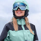 Ski Helmet and Goggles Set, Snowboard Helmet Goggles for Men Women & Youth, Shockproof Snow Helmet Anti Fog OTG Snow Goggles for Skiing Snowboarding