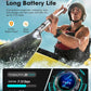 Smart Watches for Men, Bluetooth Call Military Smart Watch, Waterproof Fitness Tracker with Heart Rate/Blood Oxygen/Sleep Monitor/124 Sports Modes, Tactical Watch for Android Phones & iPhone (Black)