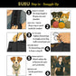 Small Dog Carrier Sling Bag – Hands-Free up to 10 lbs -10.5″ Deep Pouch, Dual Snap-Clip Closure + Drawcord, 4″ Padded Strap, Safety Tether, Zipper Pockets, Machine-Washable
