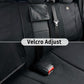 Coverado Rear Car Seat Covers, Waterproof Canvas Seat Protector for Car Seat Cushions for Kids & Dogs, Seat Covers Compatible with 2015-2025 Ford F150 & 2017-2025 Ford F250 F350 F450(Black, 2PCS)