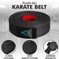 BJJ Belt for Men & Women Brazilian Jiu Jitsu Belt with Ranking Stripes Sleeve Bar Kids Jiu Jitsu Gi Belt