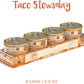 Weruva Classic Cat Stews!, Taco Stewsday with Beef, Chicken & Salmon in Gravy, 5.5oz Can (Pack of 8)