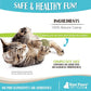 Raw Paws Catnip Balls for Cats, (6-Count) - Interactive Cat Toy for Indoor Cats - Cat Nip Licking Balls