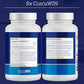 Rx Vitamins CurcuWIN - Curcumin for Dogs & Cats - Vitamins and Supplements, Allergy Relief - Provides Immune Support & Aids Digestive Support - Joint Supplement - 90ct