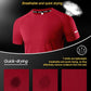 Boyzn 1, 3, 5 or 7 Pack Men's Workout Running Shirts, Dry Fit Moisture Wicking T-Shirt, Gym Athletic Short Sleeve Tee Shirts