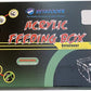 BETAZOOER Reptile Terrarium Breeding Tank Acrylic Reptile Feeding Box with Temperature Hygrometer (11.4"x7.7"x5.9")