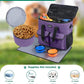 Large Pet Travel Bag Organizer - Dog & Cat Tote with Food Containers, Bowls, Feeding Mat, Perfect for Camping, Hiking (Multi-Pocket Design)