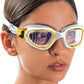 AqtivAqua Swimming Goggles, DX Wide View Swim Goggles for Adult Men Women, Anti Fog No Leaking