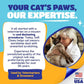 Soft Claws Cat Nail Caps for Large Cats – (40 Caps, Summer - Blue & Red) - Veterinarian-Developed | Protects Furniture & Skin - Easy to Apply, Long-Lasting Anti-Scratch Soft Cat Claw Covers