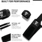 Gymreapers Weightlifting Wrist Wraps (IPF Approved) 18" Professional Quality Wrist Support with Heavy Duty Thumb Loop - Best Wrap for Powerlifting Competition, Strength Training, Bodybuilding