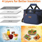 Lifewit Large Lunch Bag Insulated Lunch Box Soft Cooler Cooling Tote for Adult Men Women, Dark Blue 24-Can (15L)
