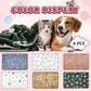 6 Pcs Washable Guinea Pig Blankets Absorbent Small Animal Fleece Bedding Waterproof Cage Liners Reusable Pet Pee Pad Sleep Mat Cover for Rabbit Rat Hamster Ferret Chinchilla Hedgehog (20"x30")