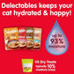 Delectables Bisque Lickable Wet Cat Treats - Tuna & Shrimp - 12 Pack