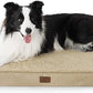 Bedsure Dog Beds Large Sized Dog - Orthopedic Flat Pet Beds with Removable Washable Cover, Egg Crate Foam Puppy Mat, Suitable for Pet Up to 65 lbs