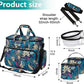 BAGLHER Dog Travel Bag, Pet Travel Bag (ALL Pet Travel Supplies), With 2 Pet Food Containers and 2 Collapsible Silicone Bowls; Essential Kits for Pet Travel Hawaii