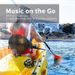EBODA Bluetooth Shower Speaker, IP67 Waterproof Portable Speakers, Floating, TF Card, Small Outdoor Speaker with LED Light, True Wireless Stereo for Bike, Beach, Paddle Board, Kayak, Gifts