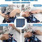 Cat Grooming Wrap,Anti-Escape Cat Wrap for Grooming,Self-Adherent Soft Cat Blanket to Wrap,Anti-Bite,Clip Nails,Anti-Scratch,Cat Calming Wrap,Cat Burrito Wrap,Swaddle Wrap Pet Tool